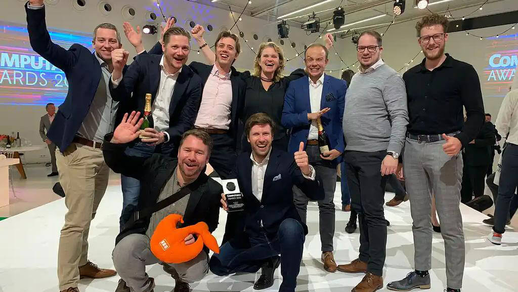 Winner Computable Awards with the team Vertelknuffel SAMbuddy and Team Utrecht University