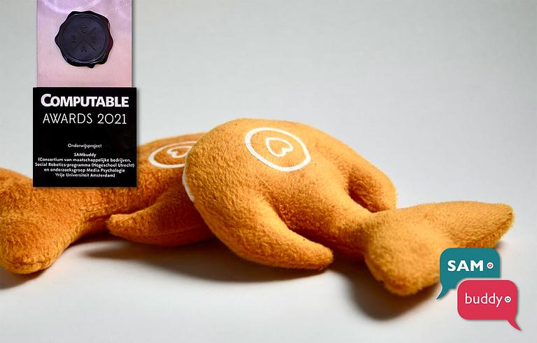Vertelknuffel SAMbuddy winnaar van Computable Award 2021 Winnaar van Computable Award 2021